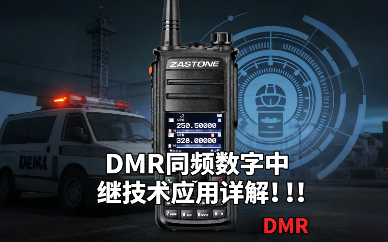 DMR同频数字中继技术应用详解！！！