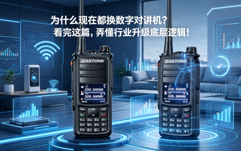 为什么现在都换数字对讲机？看完这篇，弄懂行业升级底层逻辑！